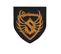 Sabaton Gold Power Metal Band Patch Badge Embroidered Iron on Applique Souvenir Accessory
