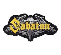 Sabaton Power Metal Band Hq Patch Badge Embroidered Iron on Applique Patch Accessory