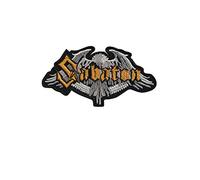 Sabaton Power Metal Band Hq Patch Badge Embroidered Iron on Applique Souvenir Accessory