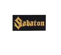 Sabaton Power Metal Band Patch Badge Embroidered Iron on Applique Souvenir Accessory