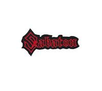 Sabaton Red Power Metal Band Patch Badge Embroidered Iron on Applique Patch Accessory