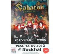 Sabaton Swedish Empire Tour Poster 60 x 84 cm