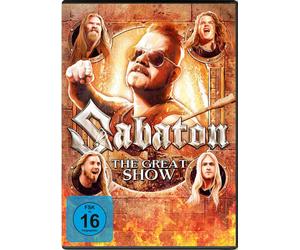 Sabaton: The Great Show DVD (2021) Sabaton cert E 2 discs NEW Great Value