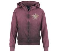 Sabaton Valor Courage Honor Hoodie Jacket wine red S