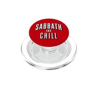 Sabbath And Chill Sabbath Keeper 7 Day Adventist PopSockets PopGrip for MagSafe