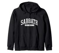 Sabbath Just Keep It Sabbath Keeper 7th Day Rest Adventist Zip Hoodie