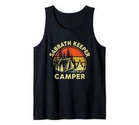 Sabbath Keeper Camper Camping Sabbath Seventh Day Adventist Tank Top