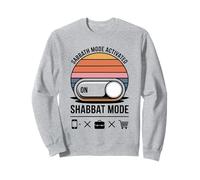 Sabbath Mode Activated Rest Seventh Day Hebrew Roots Sweatshirt