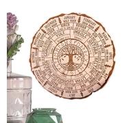 Sabbats Pagan Witch Sign - Wheel Of The Year Woods Sign | Retro Celtic e Wood Signs For Home Decor Altar Display Seasonal Celebration And Daily Spiritual Practice