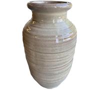 Sabbia Collection Tall Flute Vase Hill Interiors Brown One Size