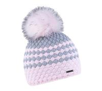 Sabbot Chloe Knit Faux Fur Bobble Hat (Vegan Friendly) (Pink)