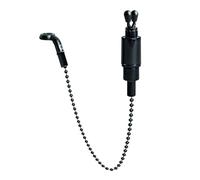 Saber - Bobbin Bite Indicator - Black - with 10g Drag Weight - Features Adjustable Line Clip - Tough Ball Chain & Quality Threads - Ideal for all Angling Situations - Fishing Accessories