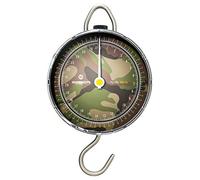Saber - DPM Dial Scales - Up to 60lb - Camo Scales - Fluorescent Pointer - Easy To Read - Perfect For Weighing Carp And Normal Fish