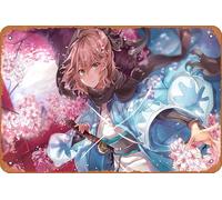 Saber, Fate/grand Order, Sakura Saber, Fate Series Anime Poster Home Wall Art Decoration Retro Metal Tin Sign 8x12 inch
