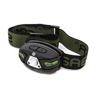 Saber - Sensorbeam Advanced Head Torch - 3 Light Settings - Adjustable Elasticated Headband - Lightweight, Water Resistant & Rechargeable - 5-Hour Battery Life - Perfect Fishing Accessory