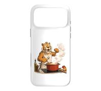 Saber Tooth Tiger Cooking In The Kitchen Case for iPhone 17 Pro Max