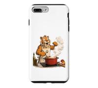 Saber Tooth Tiger Cooking In The Kitchen Case for iPhone 7 Plus/8 Plus