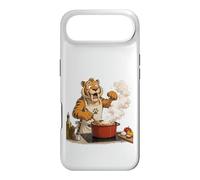 Saber Tooth Tiger Cooking In The Kitchen Case for iPhone Air