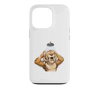Saber Tooth Tiger Enjoying A Shower Case for iPhone 13 Pro