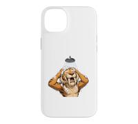 Saber Tooth Tiger Enjoying A Shower Case for iPhone 14 Plus