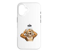 Saber Tooth Tiger Enjoying A Shower Case for iPhone 16