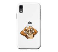 Saber Tooth Tiger Enjoying A Shower Case for iPhone XR
