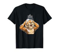 Saber Tooth Tiger Enjoying A Shower T-Shirt