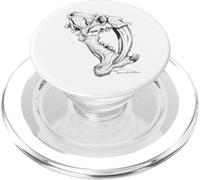 Saber Tooth Tiger Skull PopSockets PopGrip for MagSafe