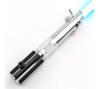 Saberforms Lightsaber Dueling Light Saber with 12 RGB Colors 16 Sound Fonts and Motion Control, Force FX Lightsabers with Premium Metal Handle and Replaceable Blade, Light Sabers for Adults, Kids