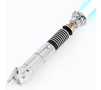 Saberforms Lightsaber Dueling Light Saber with 12 RGB Colors 16 Sound Fonts and Motion Control, Force FX Lightsabers with Premium Metal Handle and Replaceable Blade, Light Sabers for Adults, Kids