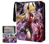sabermaster Trading Card Binder Fits 900 Cards Card Collector Album Holder,with 40 Removable Sleeves Toys Gifts for Boys Girls