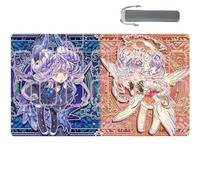 Sabermaster Ygo Playmat - Card Rubber Mat Duel Mat Gaming Competition Pad - Card Binder Deck - 23.6x13.7in (Zones)