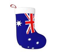 SABFWF Australian Flag Print Large Christmas Stockings,Family Christmas Stockings For Decorations,Knitted Christmas Stockings