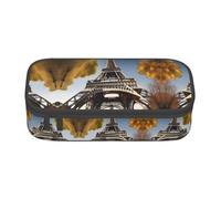 SABFWF Cityscape Paris Eiffel Tower France Print Multi-Functional Pen Case,Perfect for Students, Professionals, and Travelers Alike