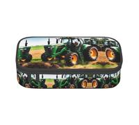 SABFWF Company Farm Tractor Print Multi-Functional Pen Case,Perfect for Students, Professionals, and Travelers Alike