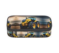 SABFWF Company Farm Tractor Print Multi-Functional Pen Case,Perfect for Students, Professionals, and Travelers Alike