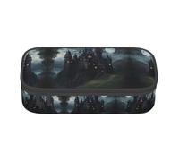 SABFWF Dark Fairy Tale Castle Print Multi-Functional Pen Case,Perfect for Students, Professionals, and Travelers Alike