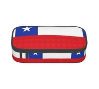 SABFWF Flag of Chile Print Multi-Functional Pen Case,Perfect for Students, Professionals, and Travelers Alike