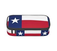SABFWF Flag of Texas Print Multi-Functional Pen Case,Perfect for Students, Professionals, and Travelers Alike