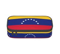 SABFWF Flag of Venezuela Print Multi-Functional Pen Case,Perfect for Students, Professionals, and Travelers Alike