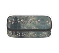 SABFWF Japanese Cherry Flowers Print Multi-Functional Pen Case,Perfect for Students, Professionals, and Travelers Alike