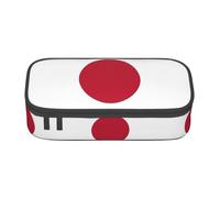 SABFWF Japanese Flag Print Multi-Functional Pen Case,Perfect for Students, Professionals, and Travelers Alike
