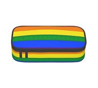 SABFWF Rainbow Flag Print Multi-Functional Pen Case,Perfect for Students, Professionals, and Travelers Alike