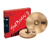Sabian B8X First Pack 13 Hi-Hats 16 Crash Cymbal