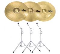 Sabian SBR Crash / China Set with Stands