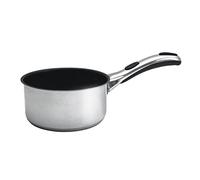 Sabichi 14cm Living Easy Grip Milk Pan, Stainless Steel, Silver, 15.5 x 31.5 x 10 cm ce57