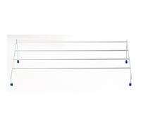 Sabichi 4-Bar Radiator Rack, Stainless-Steel, White