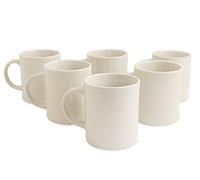 Sabichi 6-Piece Day to Day Mug Set, White