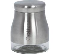 Sabichi Coffee Jar, Glass, Silver