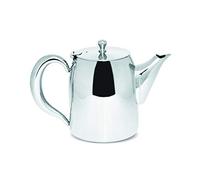 Sabichi Concierge Stainless Steel Teapot - 1300ml - Classic Elegant Design for The Modern Tea Lover - Dishwasher Safe - Mirror Polished - Silver Tableware